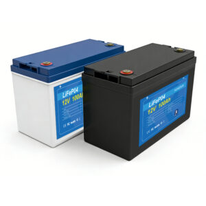 LCD solar energy storage deep-cycle LiFePO4 battery and 12V 100Ah lithium-ion battery energy storage