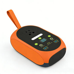 Portable mobile 120W mini portable Lifepo4 power bank station PD30W fast charging solar generator