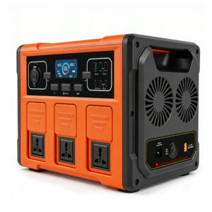High-capacity CE-certified pure sine wave MPPT power supply station PD 65W 1200W portable hard case power supply
