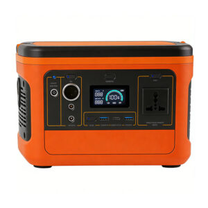 The 500W family camping solar power station with LCD solar generator and lithium-ion power supply